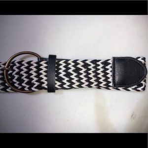 Super Cute Black and White Belt